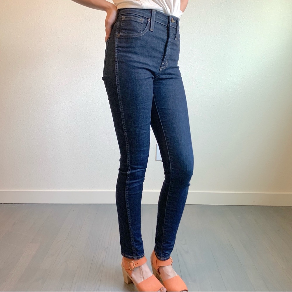 Madewell 10” High-Rise Skinny Jeans Lucille Wash